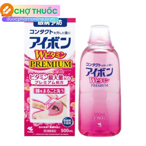 Nước rửa mắt Eyebon W Vitamin Premium