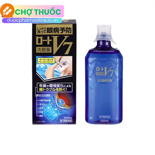 Nước rửa mắt Rohto Premium V7