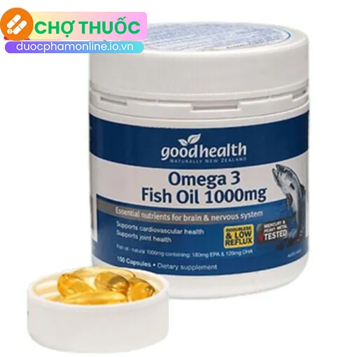 Omega 3 Fish Oil 1000mg Goodhealth