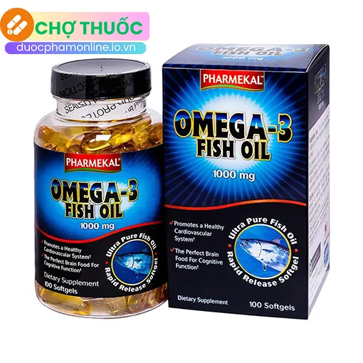 Omega-3 Fish oil 1000mg Pharmekal