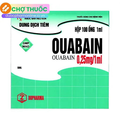 Ouabain 250mg/1ml Dopharma