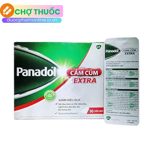 Panadol cảm cúm Extra