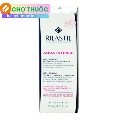 Rilastil Aqua Intense Gel Serum Soin Hydratant Intense