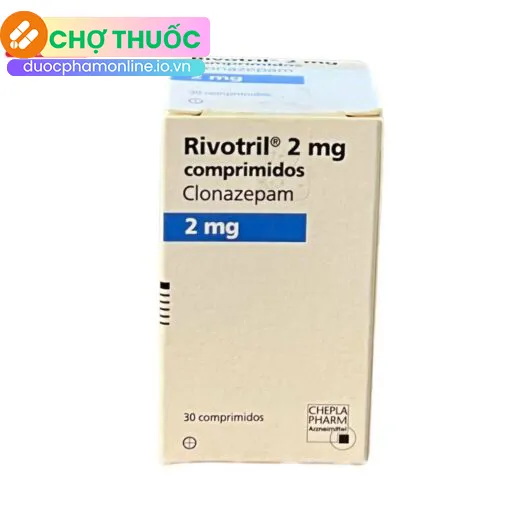Rivotril 2mg Comprimidos Cheplapharm