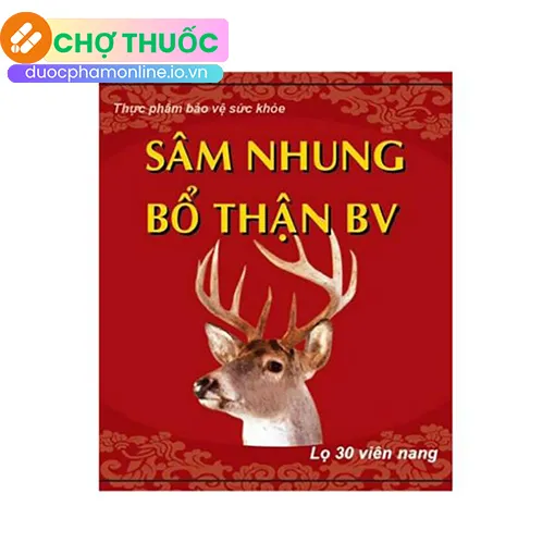Sâm nhung bổ thận BV