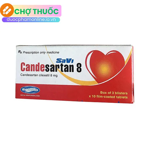 SaVi Candesartan 8