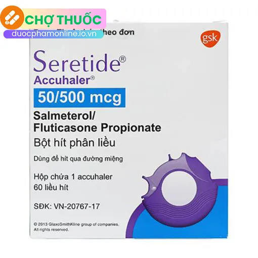 Seretide Accuhaler 50/500mcg