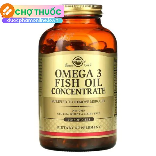 Solgar Omega 3 Fish Oil Concentrate