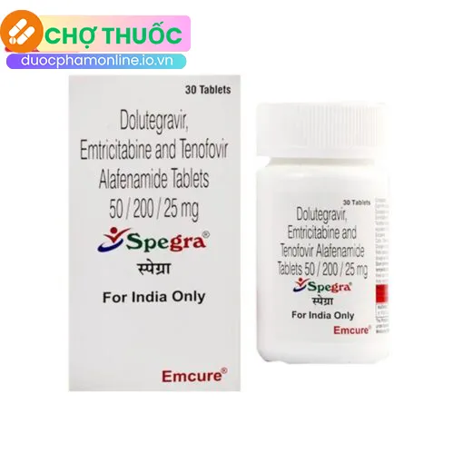 Spegra 50mg/200mg/25mg Emcure