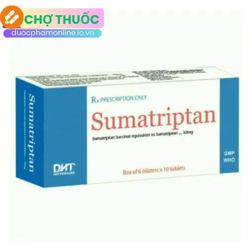 Sumatriptan 50mg Dược Hà Tây