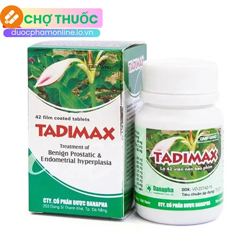 Tadimax (Hộp 42 viên)