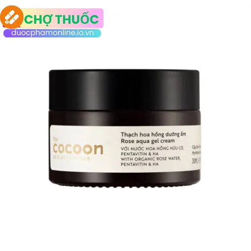 Thạch hoa hồng dưỡng ẩm Cocoon 30ml