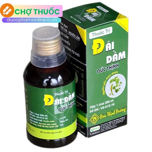 Thuốc trị Đái dầm Đức Thịnh (siro)
