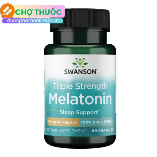 Triple Strength Melatonin 10mg Swanson