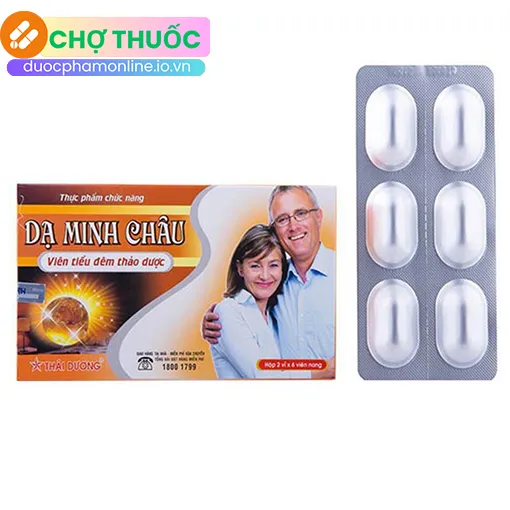 Viên tiểu đêm thảo dược Dạ Minh Châu