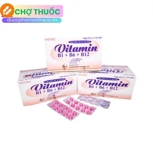 Vitamin B1 + B6 + B12 Khapharco